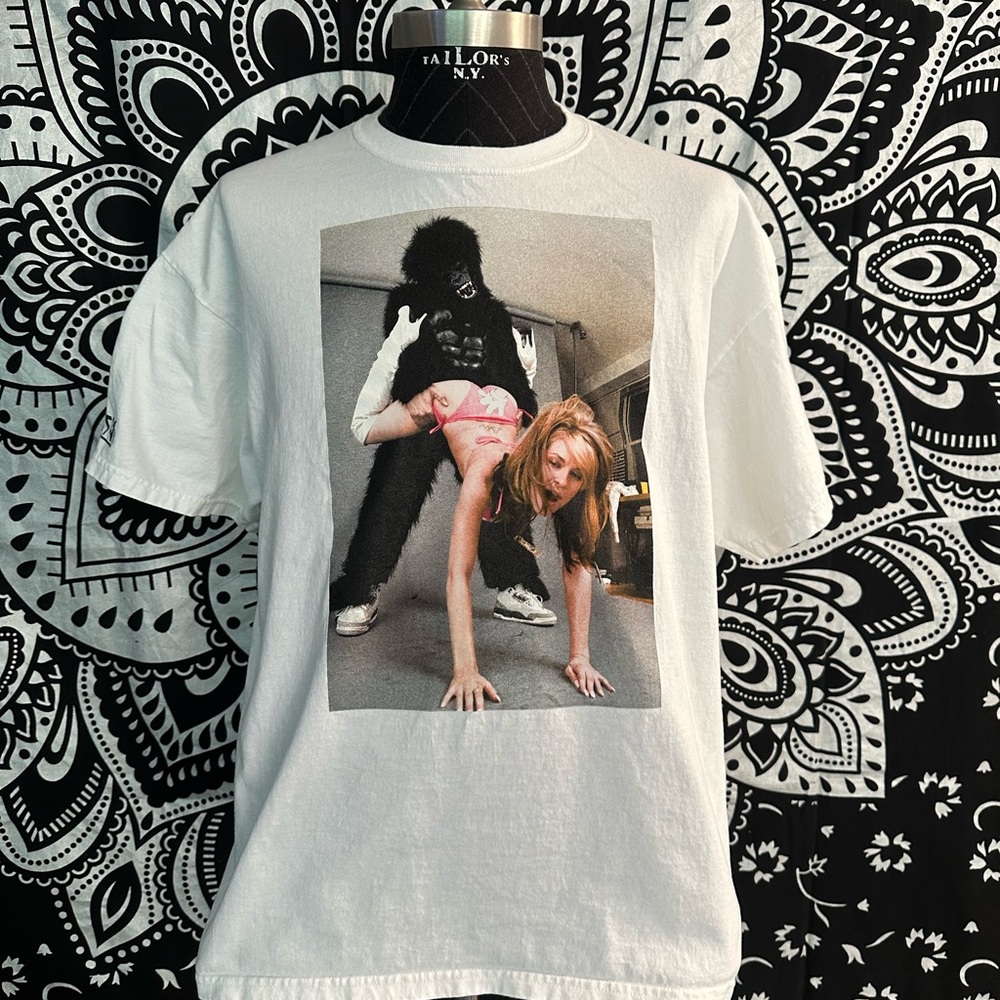 Graphic White T-Shirt with Unique Print